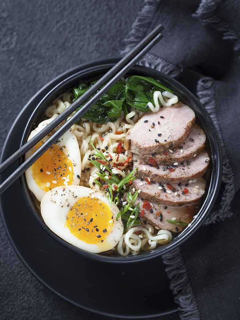 mikro Det er billigt indsats Japanese Duck Ramen Noodle Soup - The Healthy Gut